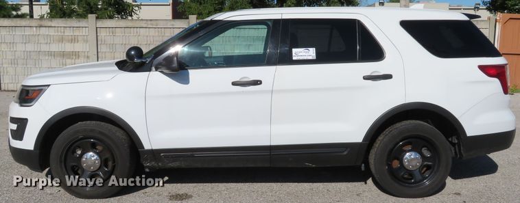 image for item DH1530 2017 Ford Explorer Police Interceptor SUV