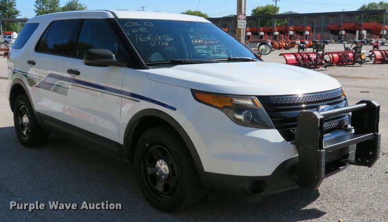 image for item DH1531 2015 Ford Explorer Police Interceptor SUV