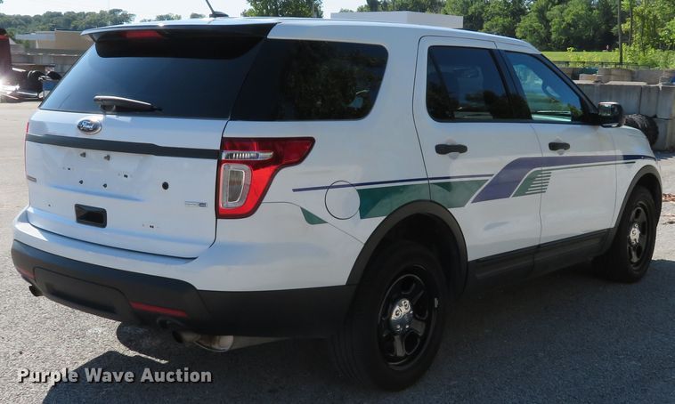 image for item DH1531 2015 Ford Explorer Police Interceptor SUV