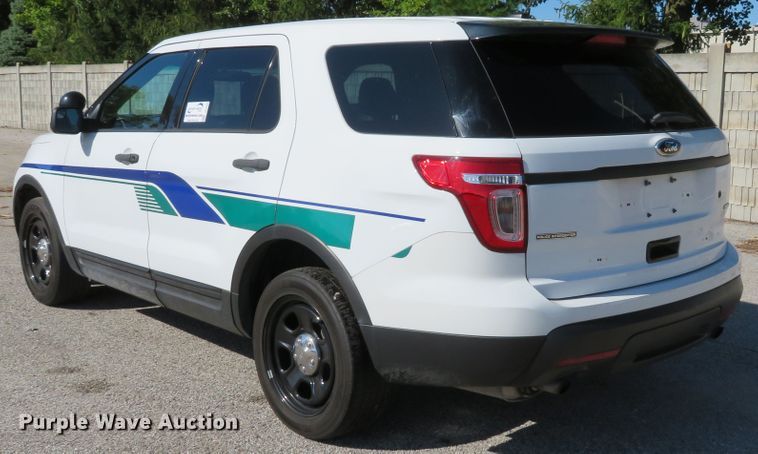 image for item DH1531 2015 Ford Explorer Police Interceptor SUV