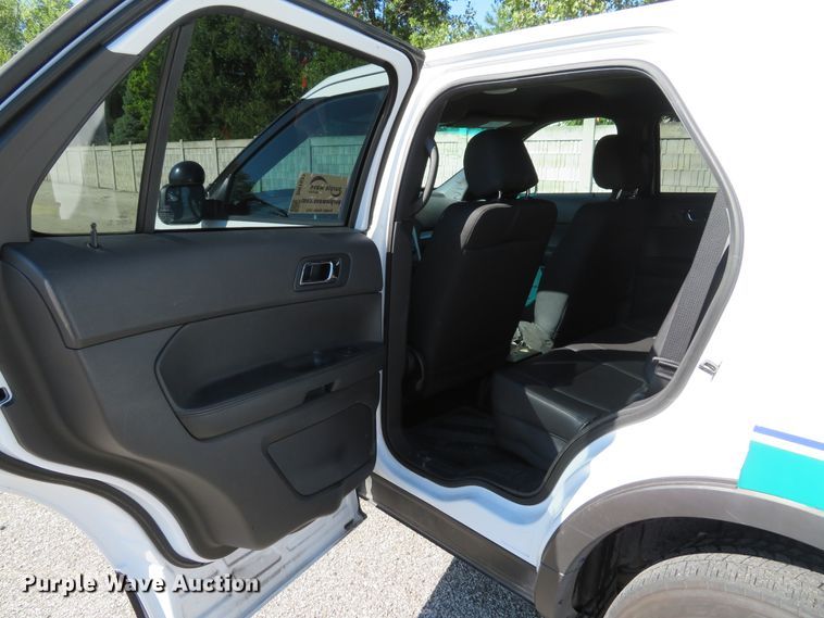 image for item DH1531 2015 Ford Explorer Police Interceptor SUV