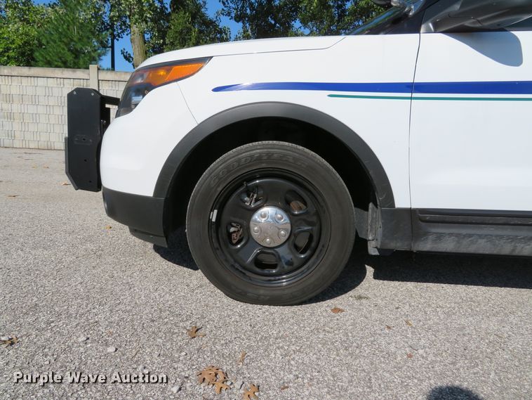 image for item DH1531 2015 Ford Explorer Police Interceptor SUV
