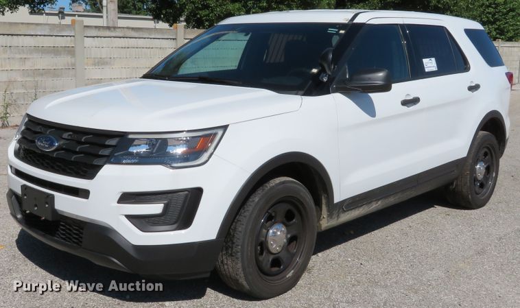 image for item DH1533 2017 Ford Explorer Police Interceptor SUV
