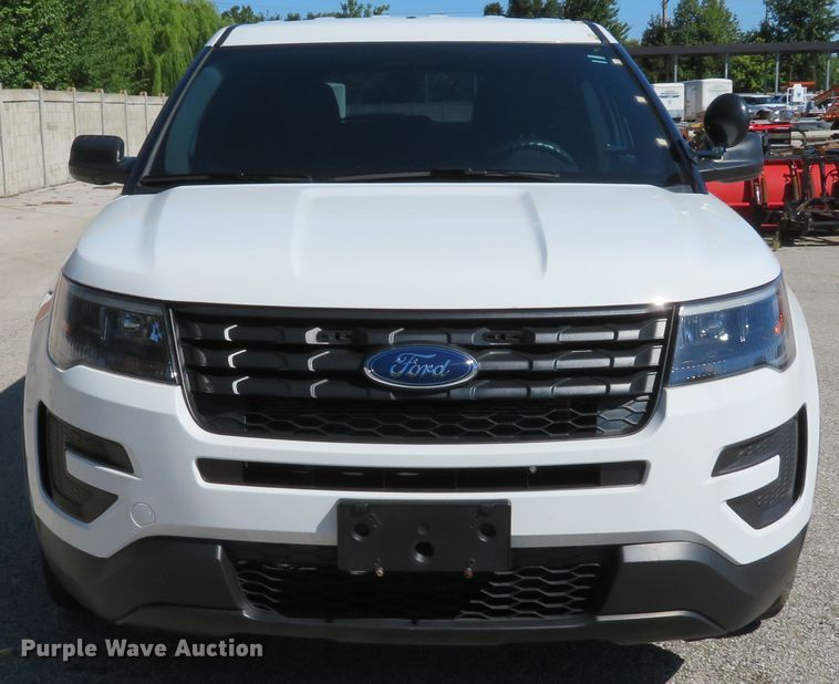 image for item DH1533 2017 Ford Explorer Police Interceptor SUV