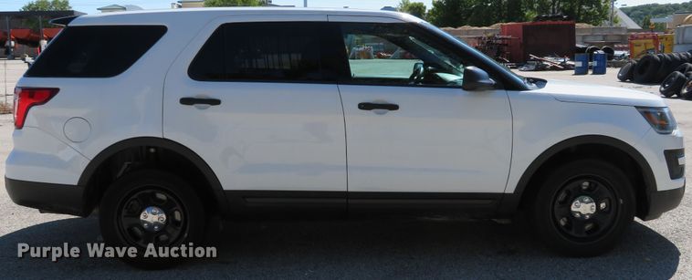 image for item DH1533 2017 Ford Explorer Police Interceptor SUV
