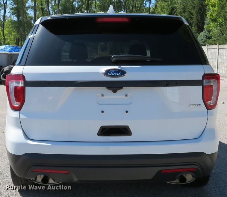 image for item DH1533 2017 Ford Explorer Police Interceptor SUV