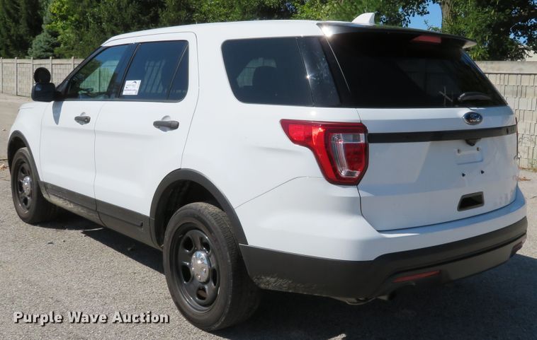 image for item DH1533 2017 Ford Explorer Police Interceptor SUV