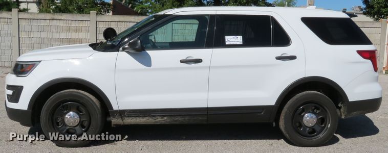 image for item DH1533 2017 Ford Explorer Police Interceptor SUV