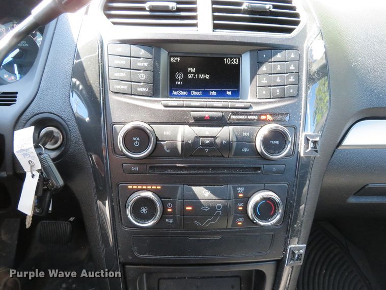 image for item DH1533 2017 Ford Explorer Police Interceptor SUV