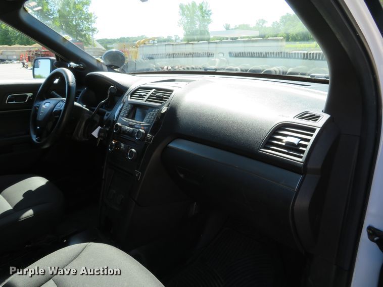image for item DH1533 2017 Ford Explorer Police Interceptor SUV