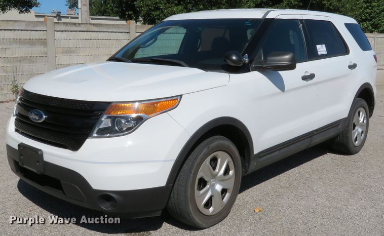 image for item DH1534 2013 Ford Explorer Police Interceptor SUV