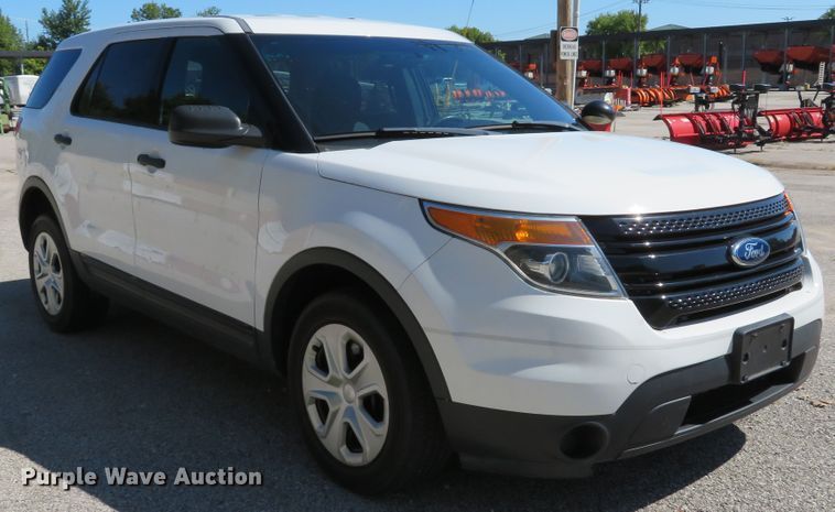 image for item DH1534 2013 Ford Explorer Police Interceptor SUV