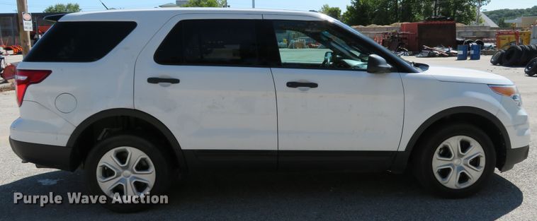 image for item DH1534 2013 Ford Explorer Police Interceptor SUV