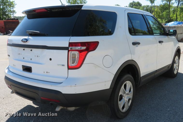 image for item DH1534 2013 Ford Explorer Police Interceptor SUV