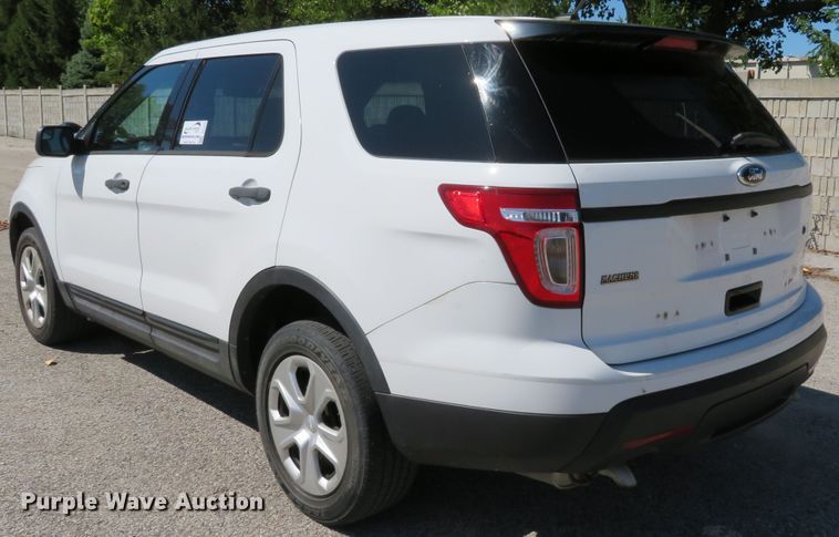 image for item DH1534 2013 Ford Explorer Police Interceptor SUV