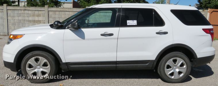 image for item DH1534 2013 Ford Explorer Police Interceptor SUV