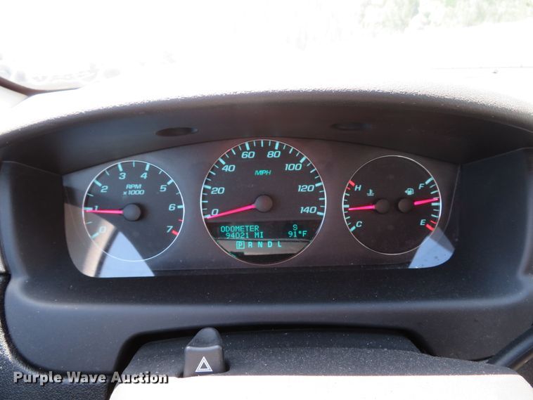 image for item DH1537 2012 Chevrolet Impala Police Cruiser