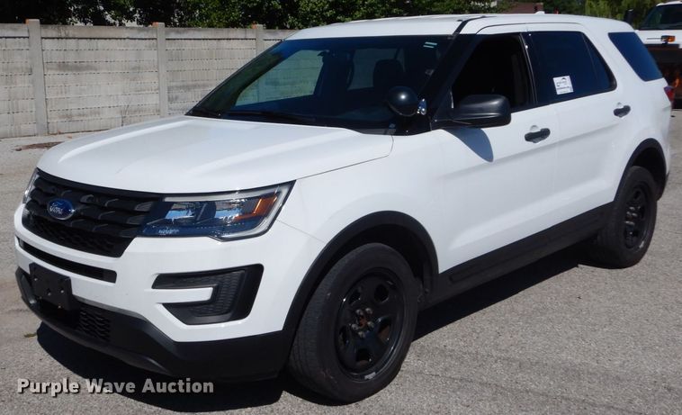 image for item DH1539 2017 Ford Explorer Police Interceptor SUV
