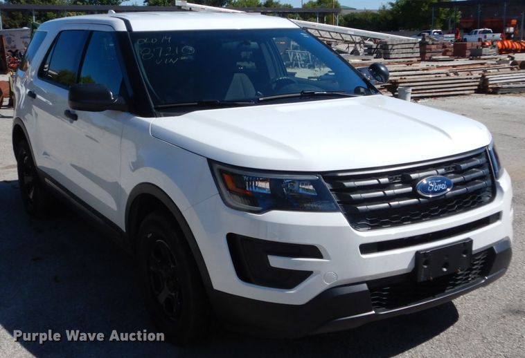 image for item DH1539 2017 Ford Explorer Police Interceptor SUV