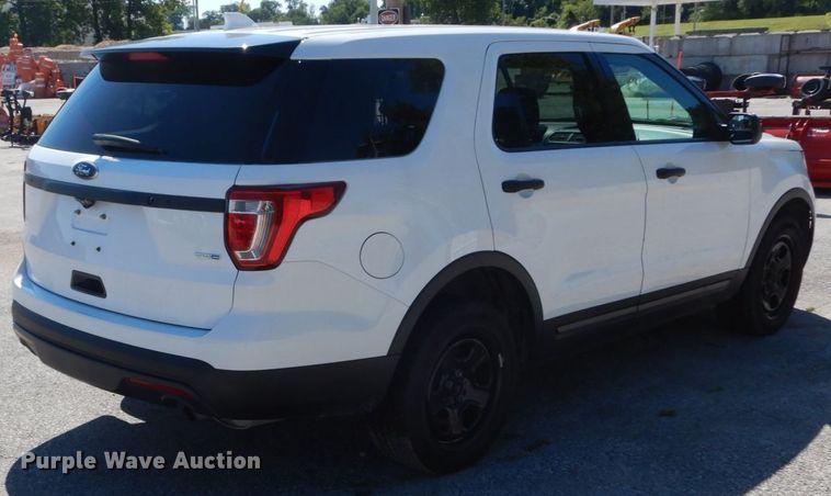 image for item DH1539 2017 Ford Explorer Police Interceptor SUV