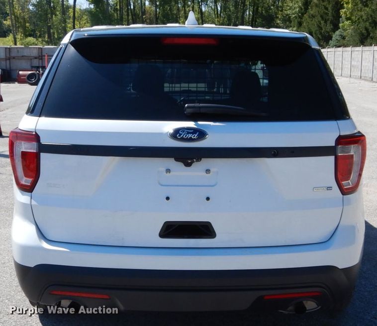 image for item DH1539 2017 Ford Explorer Police Interceptor SUV