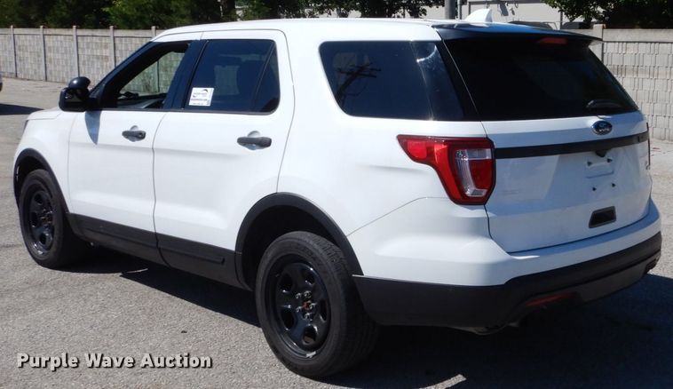 image for item DH1539 2017 Ford Explorer Police Interceptor SUV