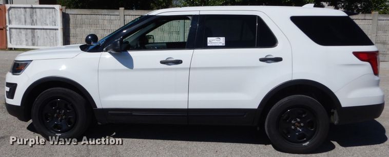 image for item DH1539 2017 Ford Explorer Police Interceptor SUV