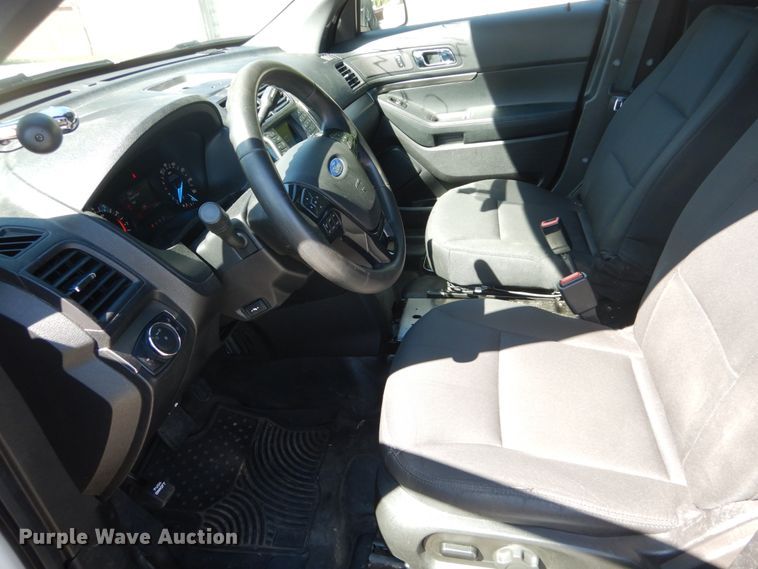 image for item DH1539 2017 Ford Explorer Police Interceptor SUV