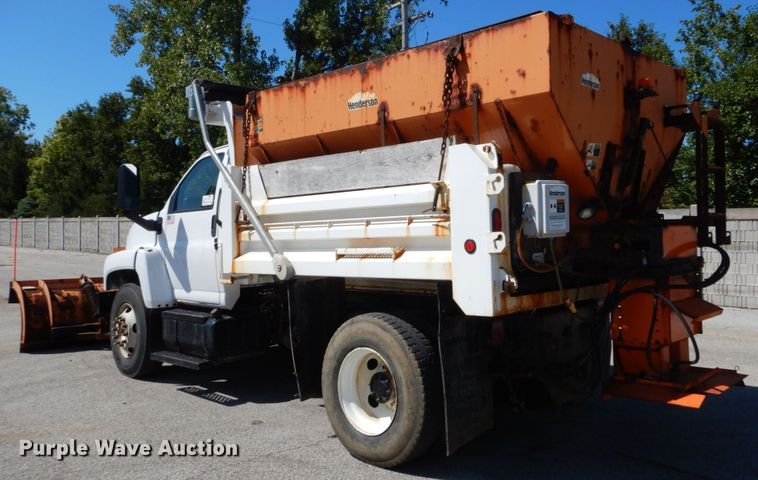image for item DH1540 2009 Chevrolet C8500 dump truck