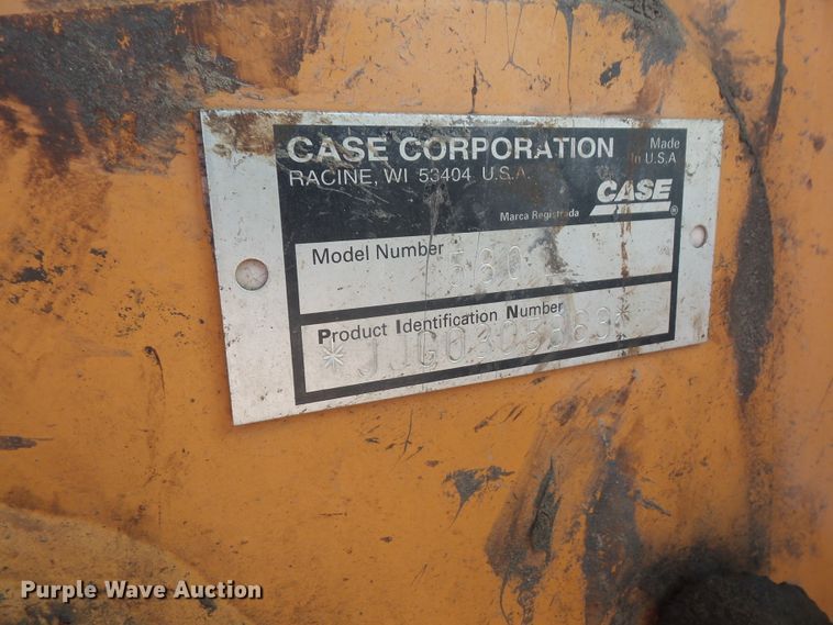 image for item DH2499 2000 Case 580L Series II backhoe