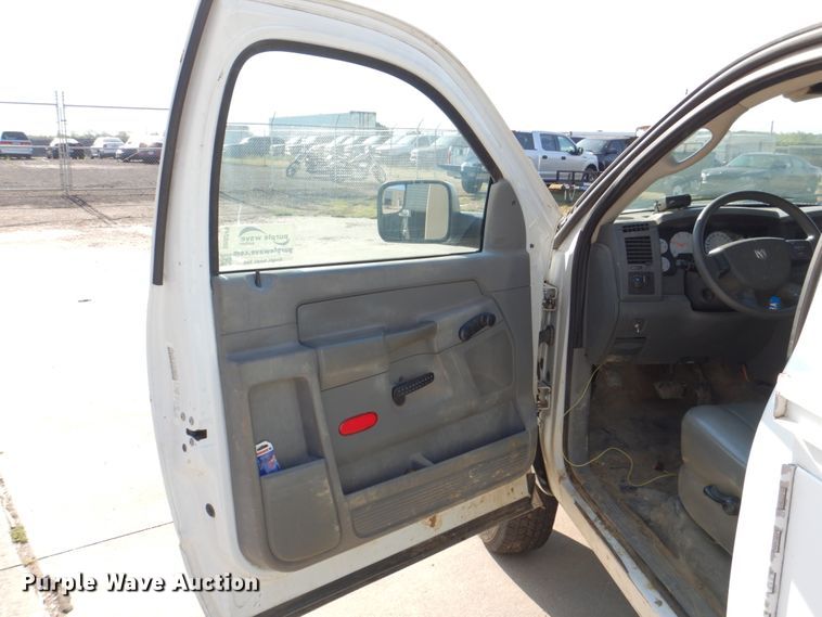 image for item DH5249 2008 Dodge Ram 3500 utility bed pickup truck