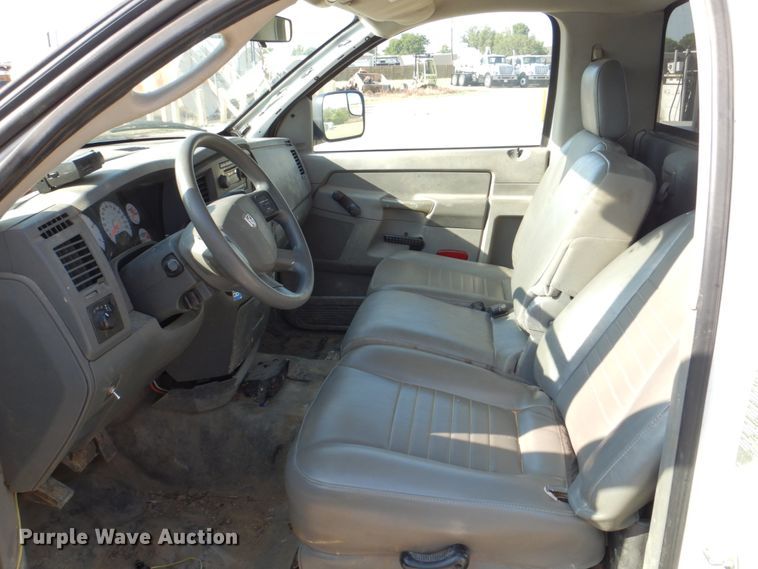 image for item DH5249 2008 Dodge Ram 3500 utility bed pickup truck