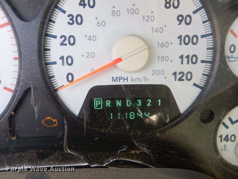 image for item DH5249 2008 Dodge Ram 3500 utility bed pickup truck