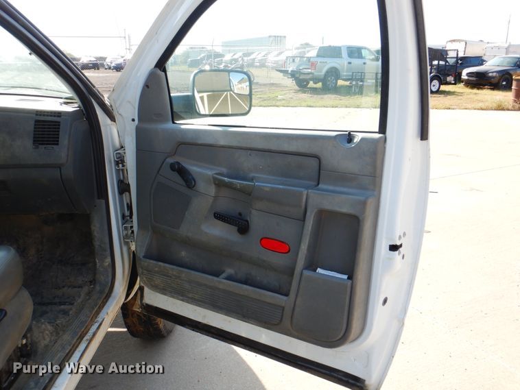 image for item DH5249 2008 Dodge Ram 3500 utility bed pickup truck