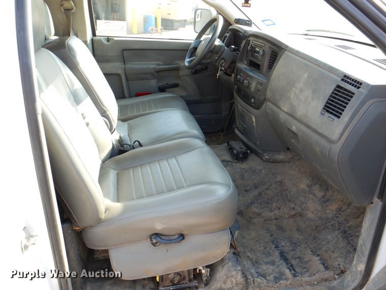 image for item DH5249 2008 Dodge Ram 3500 utility bed pickup truck