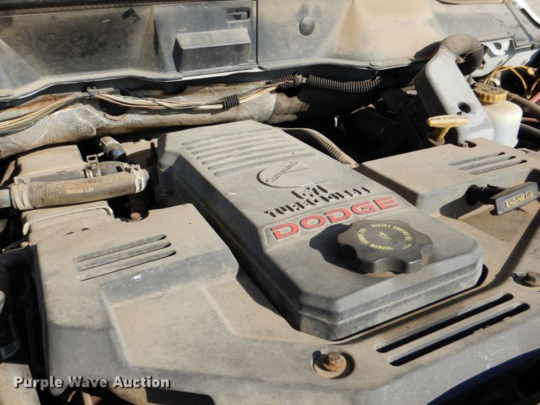 image for item DH5249 2008 Dodge Ram 3500 utility bed pickup truck