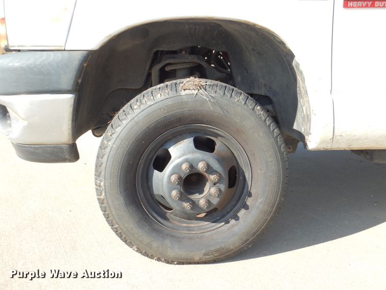 image for item DH5249 2008 Dodge Ram 3500 utility bed pickup truck