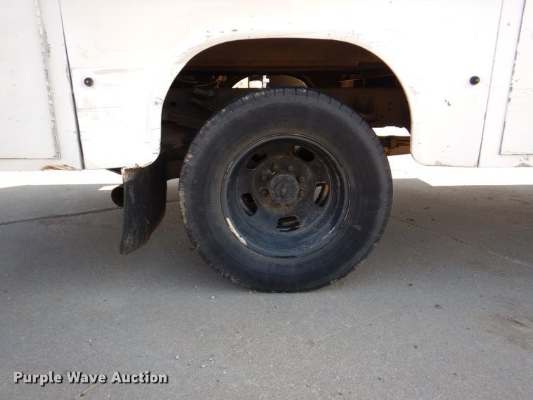 image for item DH5249 2008 Dodge Ram 3500 utility bed pickup truck