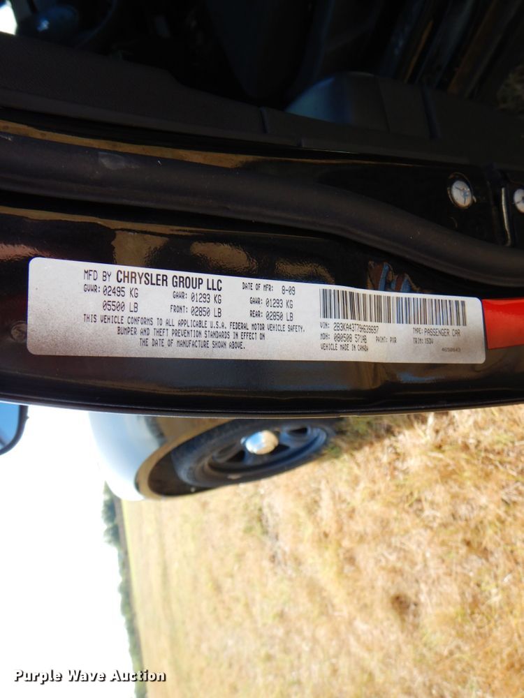 image for item DH5250 2009 Dodge Charger