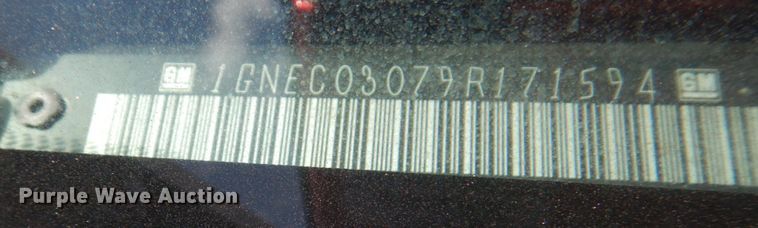 image for item DH5251 2009 Chevrolet Tahoe Police SUV