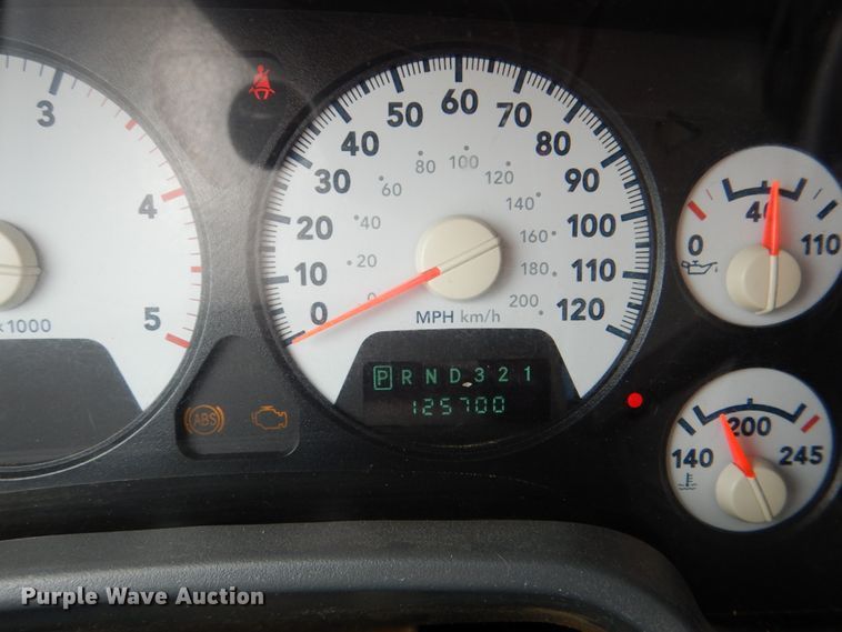 image for item DH5255 2008 Dodge Ram 3500 utility bed pickup truck