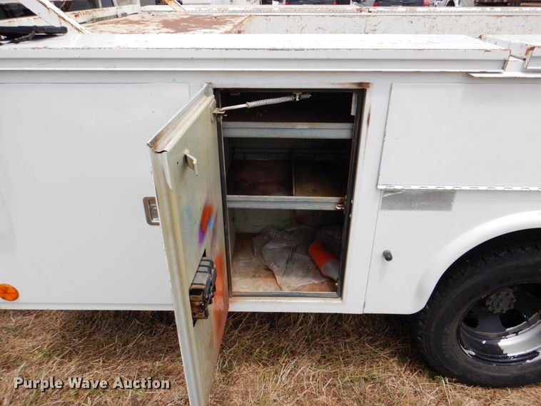 image for item DH5255 2008 Dodge Ram 3500 utility bed pickup truck