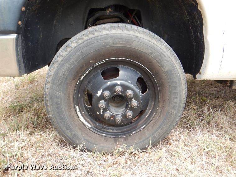 image for item DH5255 2008 Dodge Ram 3500 utility bed pickup truck