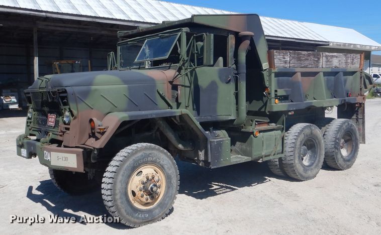 image for item DH6074 1986 Am General M929A1 dump truck