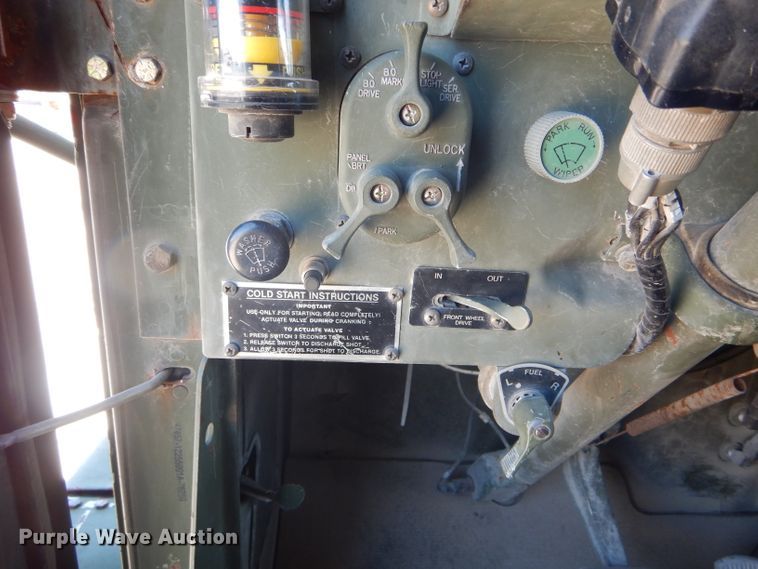 image for item DH6077 1991 Am General M929A2 dump truck