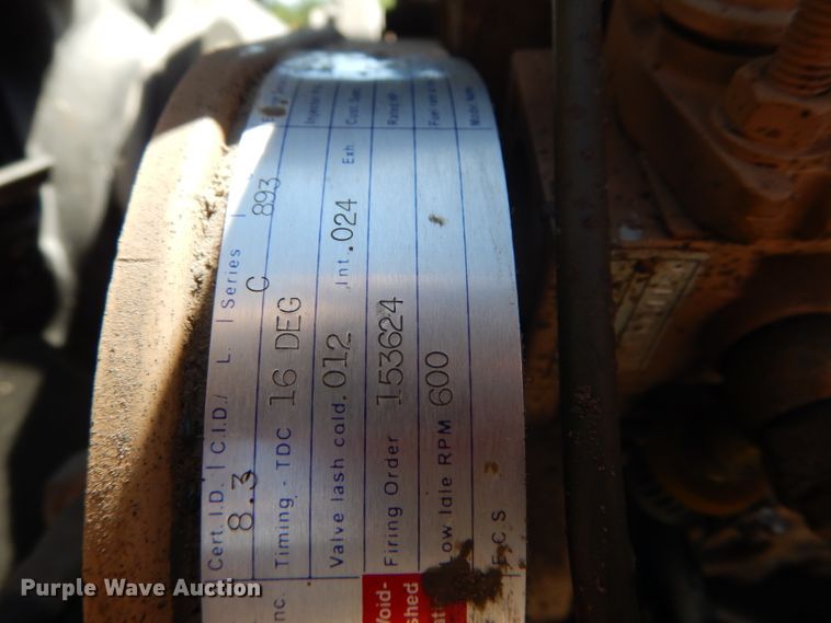 image for item DH6077 1991 Am General M929A2 dump truck