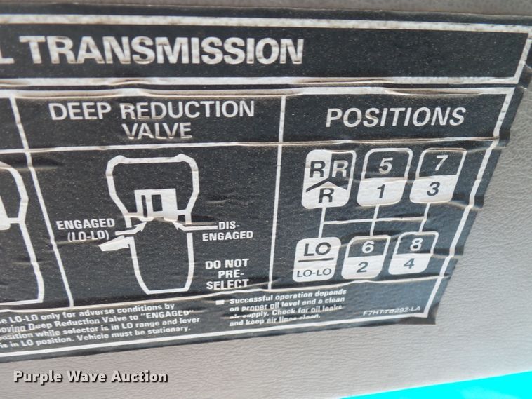 image for item EF9544 2001 Sterling LT9511 dump truck