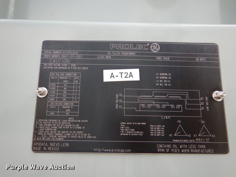 image for item EK9046 Prolec transformer