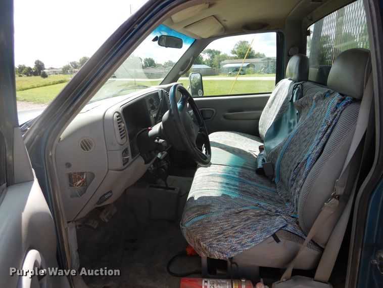 image for item FI9987 1998 Chevrolet K3500 dump flatbed pickup truck