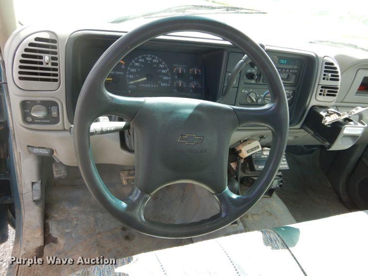 image for item FI9987 1998 Chevrolet K3500 dump flatbed pickup truck